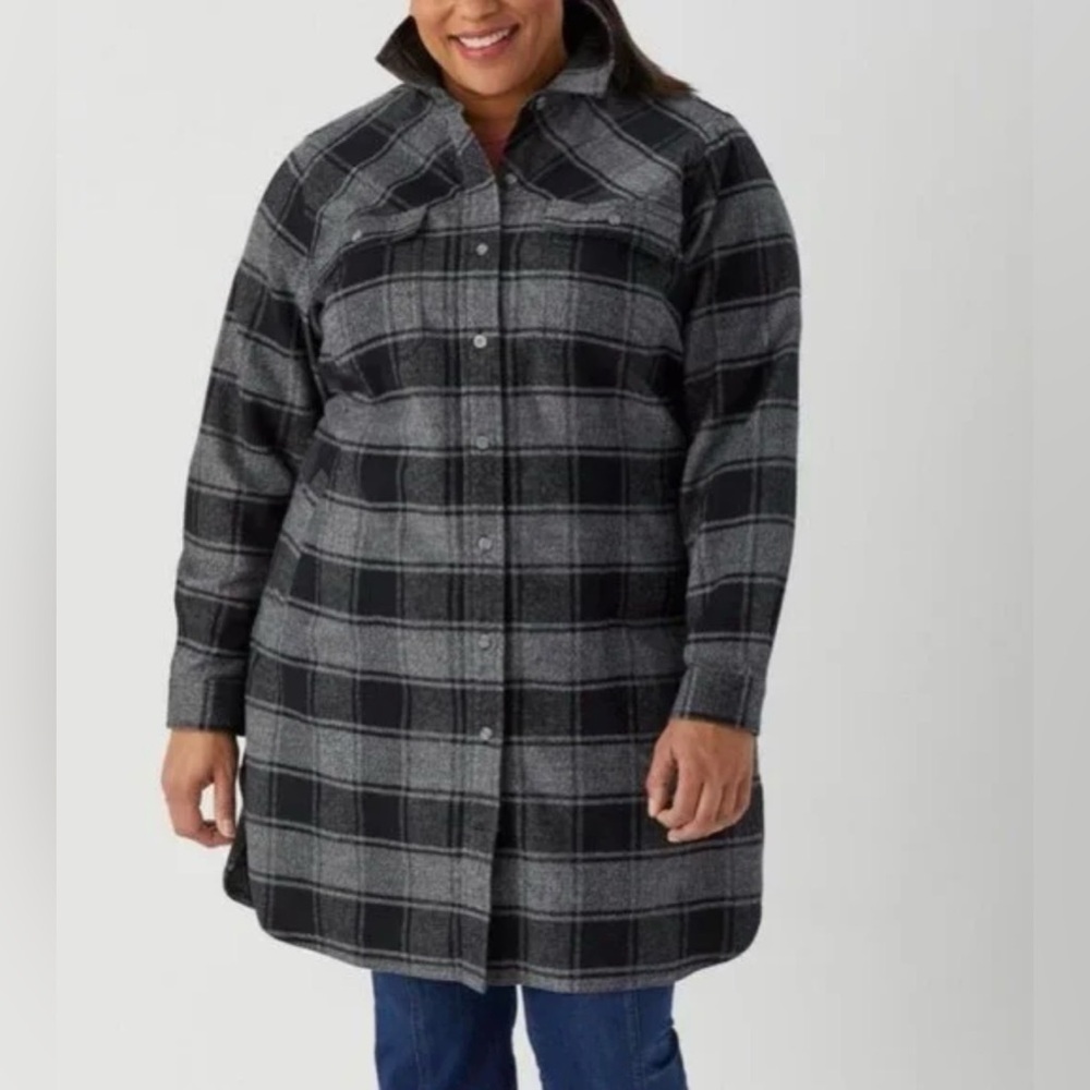 Duluth Trading Co. Folklore Flannel Duster